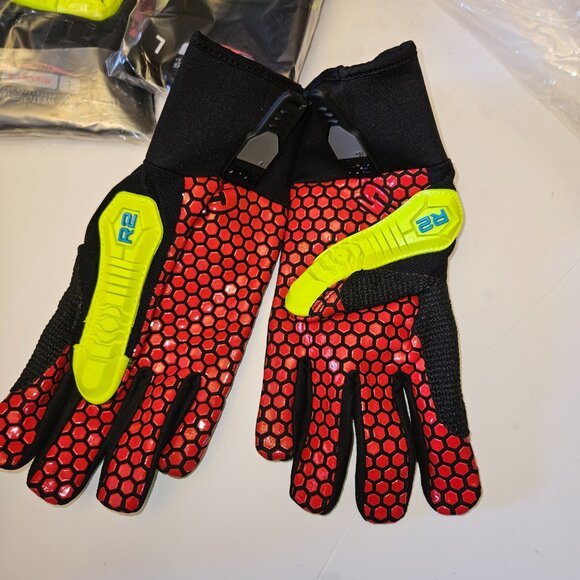 3 Pairs NEW West Chester Rig Cat 5® High-Viz Safety Gloves Size L - Picture 7 of 13